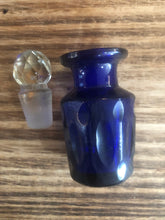 Load image into Gallery viewer, Blue Apothecary/Scent Bottles