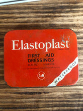 Load image into Gallery viewer, Vintage First Aid/Dressing Tins