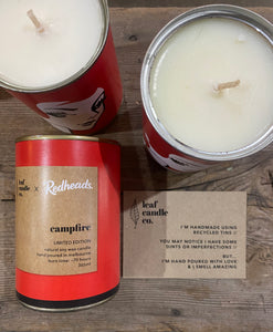 Leaf Candle Co. x Redheads. - Soy Candles