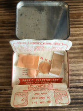 Load image into Gallery viewer, Vintage First Aid/Dressing Tins