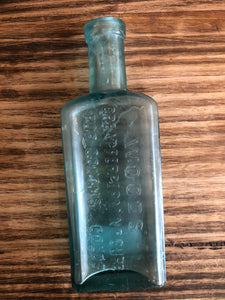Assorted Embossed Remedy Bottle's