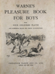 Books for Boys 1930's