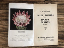 Load image into Gallery viewer, 1941 Handbook Trees &amp; Shrubs