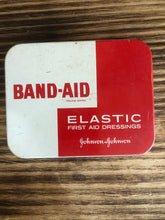 Load image into Gallery viewer, Vintage First Aid/Dressing Tins
